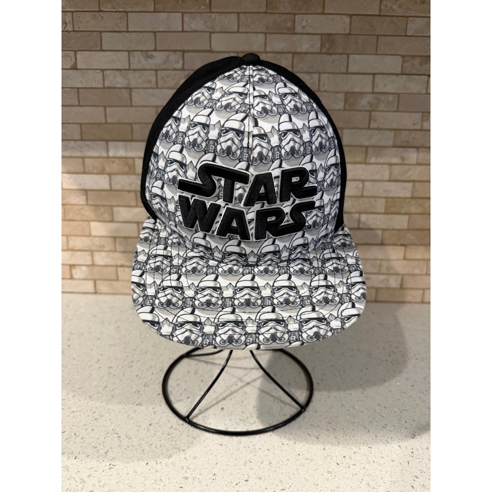 Star Wars Stormtrooper Flat Bill Embroidered Snapback Hat